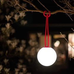 Lampe Sans Fil Fatboy Bolleke Rouge : Idéale pour l'Intérieur en situation