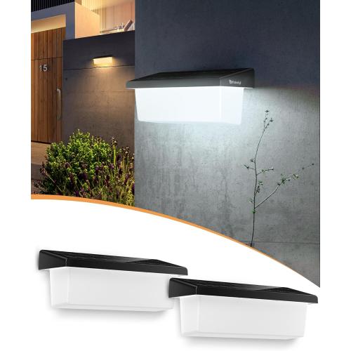 Présentation de Présentation Applique Murale Solaire LED Étanche IP65, Éclairage Extérieur