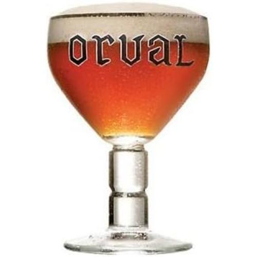 Présentation de Verre à bière Orval, design élégant, qualité supérieure en situation