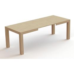 Présentation Table extensible moderne Icreo Dionisio chêne rustique