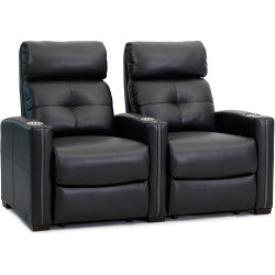 Sièges Octane Seating Cloud XS850, Cuir Noir, Chaise Cinéma en situation