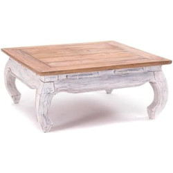 Présentation Table Basse Opium East en Acajou Massif - Design Durable