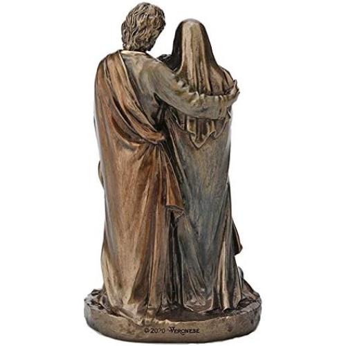 Présentation de Zoom sur Statue résine peinte main, bronze antique, Veronese