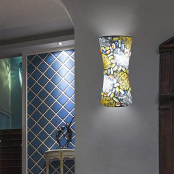 RUIBO Applique Murale LED Vintage Verre Retro en situation