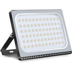 Présentation Projecteur LED 100W, 10000LM, Blanc Chaud, IP67