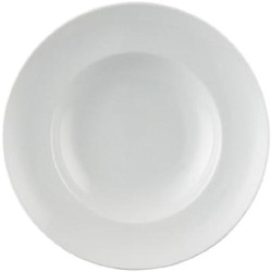 Assiette à Pâtes Porcelaine Blanche Rosenthal 10850 en situation