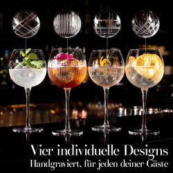 Verres à Gin, Cocktail, Handcrafted, Exclusifs, Liedlich en situation