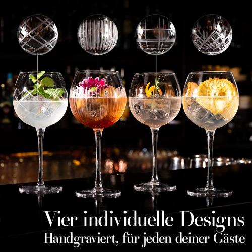 Présentation de Verres à Gin, Cocktail, Handcrafted, Exclusifs, Liedlich en situation