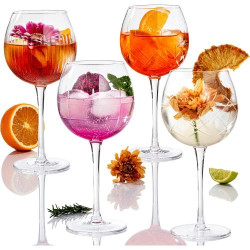 Présentation Verres à Gin, Cocktail, Handcrafted, Exclusifs, Liedlich