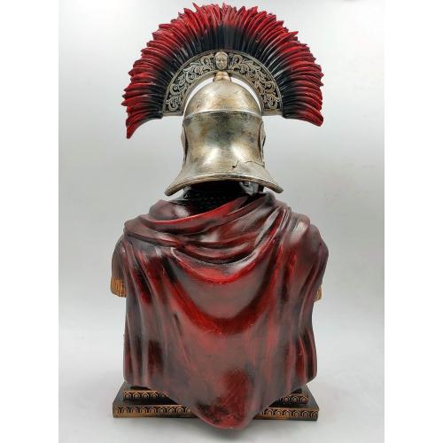 Présentation de Zoom sur Looyar Statue Résine Guerrier Empire Romain Centurion