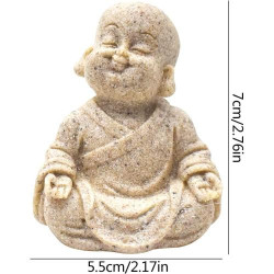 Statue Maitreya, Figurine Feng Shui, Ornements Bouddha en situation