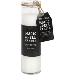 Présentation Bougie MAGIC SPELL HAPPINESS Blanc, Something Different