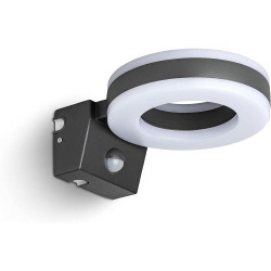 Présentation Luminaire Extérieur LED Anthracite, Détecteur de Mouvement 20W