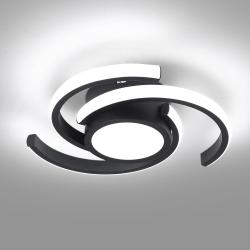 Présentation Plafonnier LED 32W 2550LM, Luminaire Moderne Blanc Froid