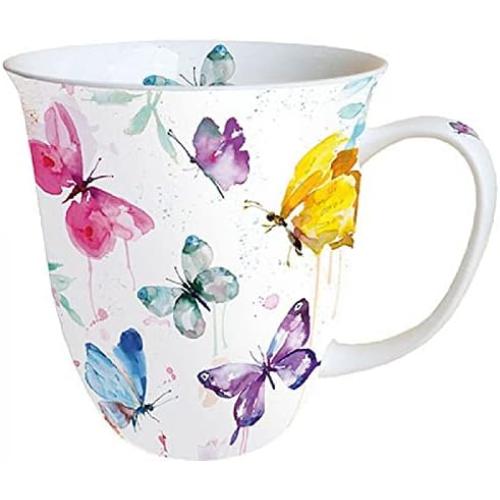 Présentation de Présentation Tasse Ambiente 0,4 l Collection Papillon Blanc