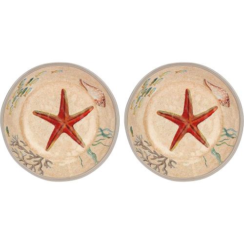 Présentation de Zoom sur Assiettes creuses Thun, lot de 2, mélamine, cadeau