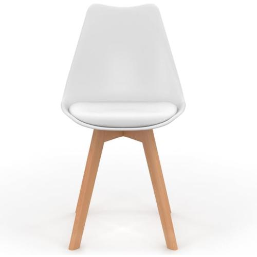 Présentation de Zoom sur IDMarket Chaises Scandinaves SARA Lot 6 Couleurs Pastel