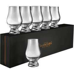 Présentation Verres Whisky Glencairn, Lot 6, Coffret Présentation Élégant