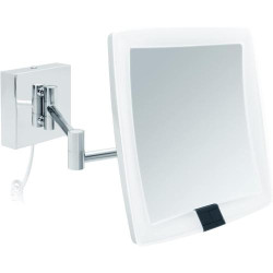 Présentation Miroir Maquillage VERONE, LED, Capteur Mouvement, Grossissant x5