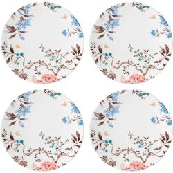 Présentation Assiettes Lenox Sprig, Vine, Lot de 4, Multicolore