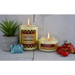 Bougie en pot Noix de Coco, The Candleberry Company en situation