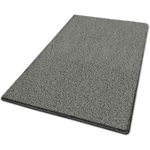 Présentation de Zoom sur Tapis Shaggy Doux, Épais, Qualité Allemande, Gris