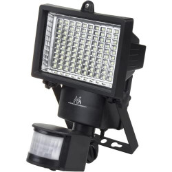 Maclean MCE442 Lampe solaire LED Spot, détecteur mouvement en situation