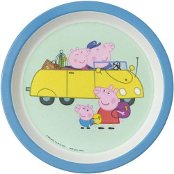 Présentation Assiette Bébé Peppa Pig, Bleu, Petit Jour Paris