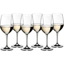 Présentation RIEDEL 8 Verres Vin Blanc Cristal Vinum 7416 05