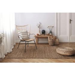 Tapis de Jute Giralda, Fibre Naturelle, Doux, Résistant en situation