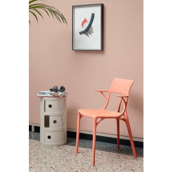 Kartell Componibili Bio: Rangement Durable et Design Moderne en situation