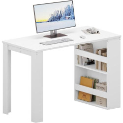 Présentation Bureau eSituro Blanc, Rangement, Poste de Travail, Etagères