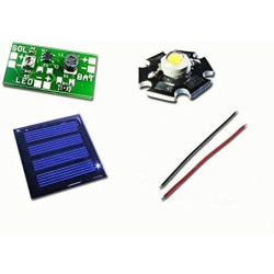 Présentation Kit tuning lampes solaires, batterie 1,2V, LED blanc chaud