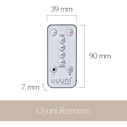 Uyuni Lighting ULRE00001, Lampe Gris LED Design en situation