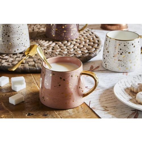 Présentation de Zoom sur Tasses Mug Porcelaine Multicolore, Lot 4 Tognana Des Arts