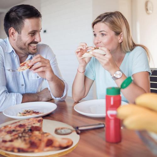 Présentation de Zoom sur Planche à Pizza en Bambou, Set de 2, Naturel, Pratique