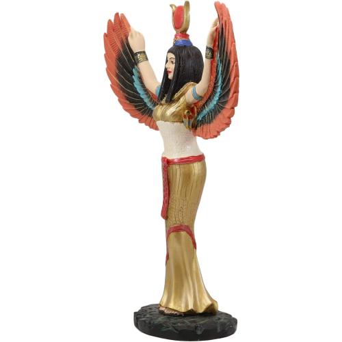 Présentation de Zoom sur Statue Isis Ra Ailes Ouvertes Dorée, Ebros Gift