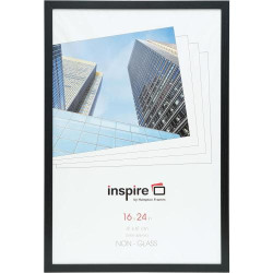 Cadre photo plexiglas Hampton Frames, noir, OXF1624NGX en situation