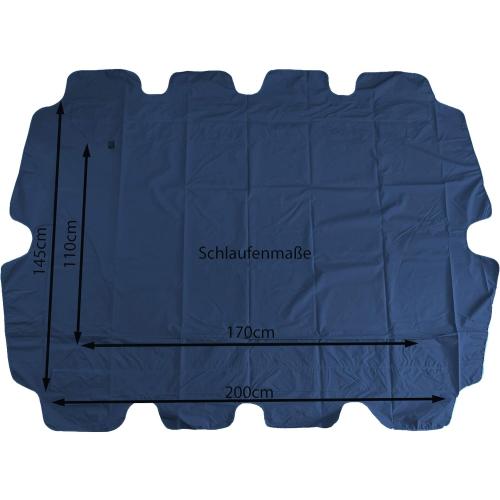 Présentation de Zoom sur Quick Star Toile Balancelle Imperméable Bleu UV 50