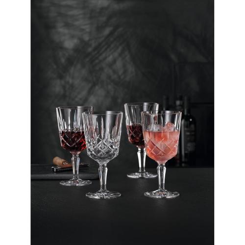 Présentation de Zoom sur Nachtmann Noblesse 4 Verres Cocktail Cristal Transparent