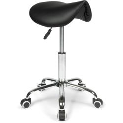 Présentation Tabouret Selle Ergonomique Noir, Bureau, Travail, Réglable