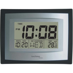 Présentation Horloge Quartz Argent Technoline WS8004 Élégance Moderne