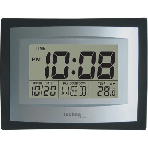 Présentation de Présentation Horloge Quartz Argent Technoline WS8004 Élégance Moderne