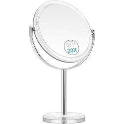 Présentation Miroir grossissant 20x B Beauty Planet, pivotant 360°