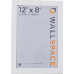 Cadres Photo Lisse Blanc Mat, Wall Space, 25 mm en situation