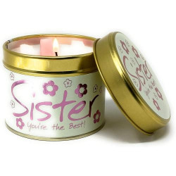 Présentation Bougie parfumée Lily Flame Sister, ambiance apaisante