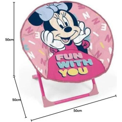 Siège pliable Minnie Mouse, design Lune, ARDITEX en situation