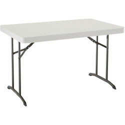 Présentation Table Pliante Beige Lifetime, Pratique, Durable, Polyvalente