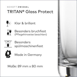 Coffret 6 Verres à Whisky Cristal Transparent Schott Zwiesel en situation