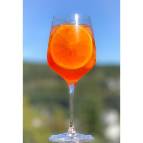 Présentation de Zoom sur Verres à cocktail professionnels Topkapi, lot 6 Aperol Spritz